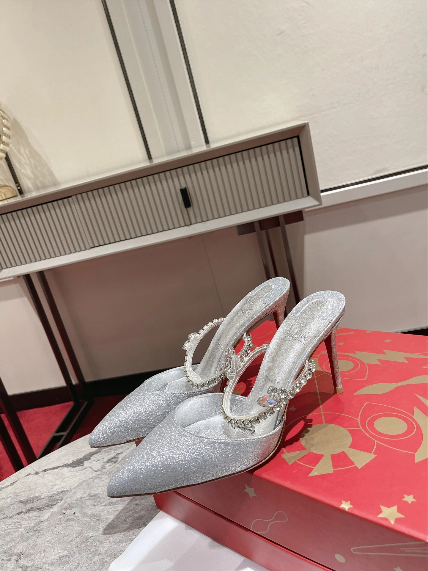 COCO--- 8ou2ou 3221311S211 Heel height：10CM、8.5CM、6.5CM（6.5CMCustom products are not returned or exchanged） item:D-X062E2037W